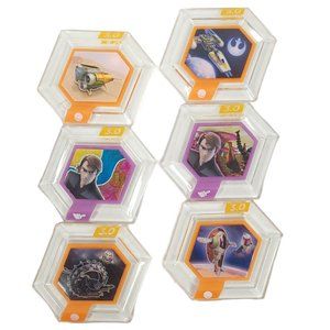 Disney Infinity 3.0 Star Wars Power Discs Lot Of 6
